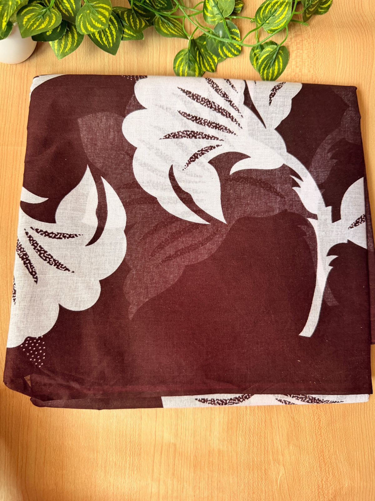 Cocoa Blossom Pure Cotton Saree