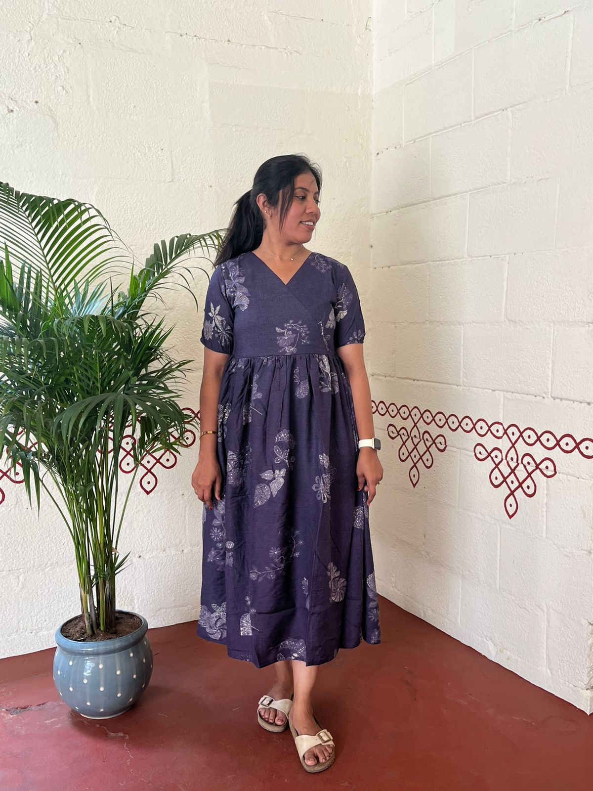 Plum modal maxi