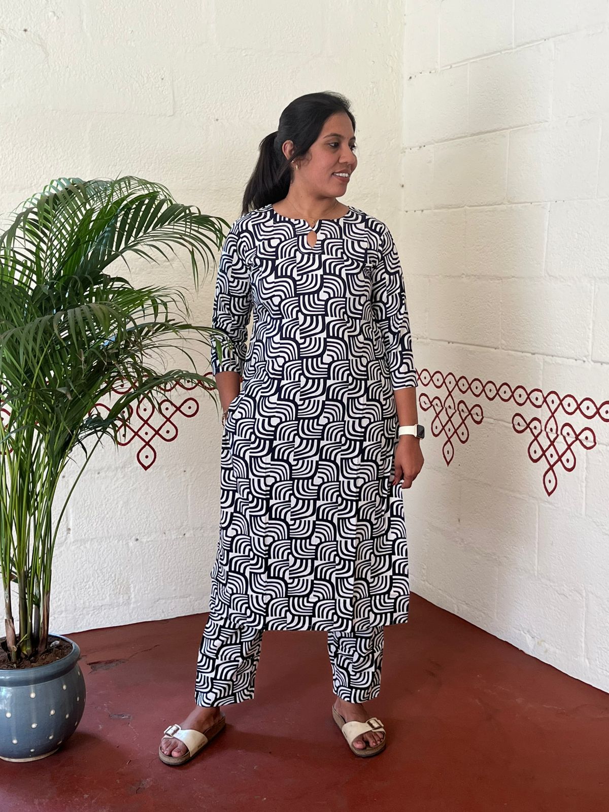 Midnight Maze Co-ord Set