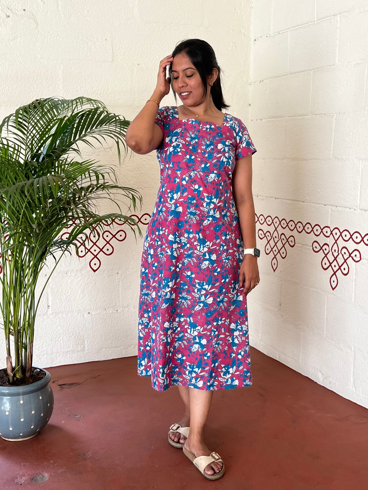 Blossom Breeze Midi Dress