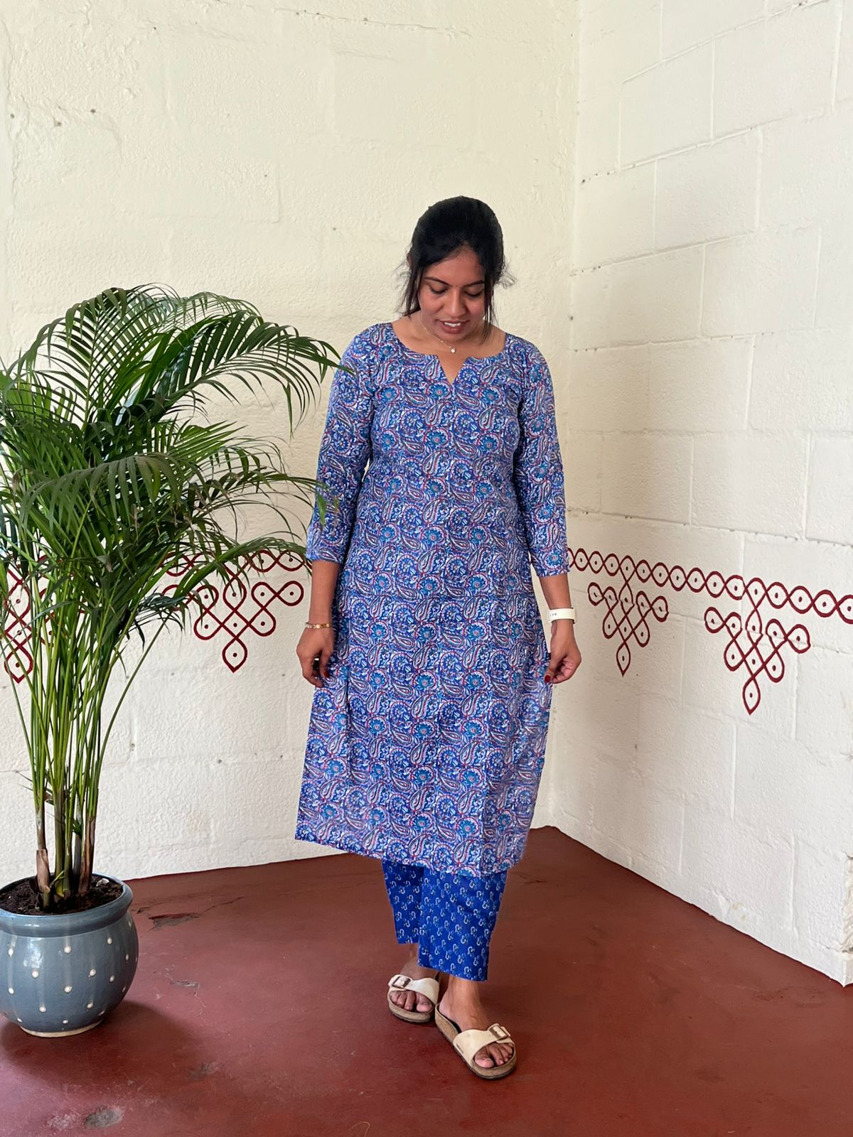 Indigo Paisley Grace Co-ord Set