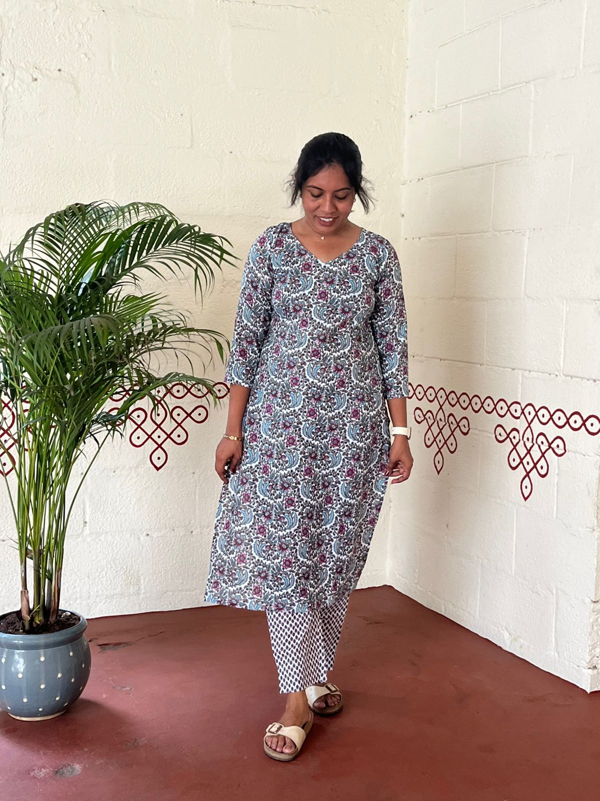Ivory Paisley Bloom Co-ord set