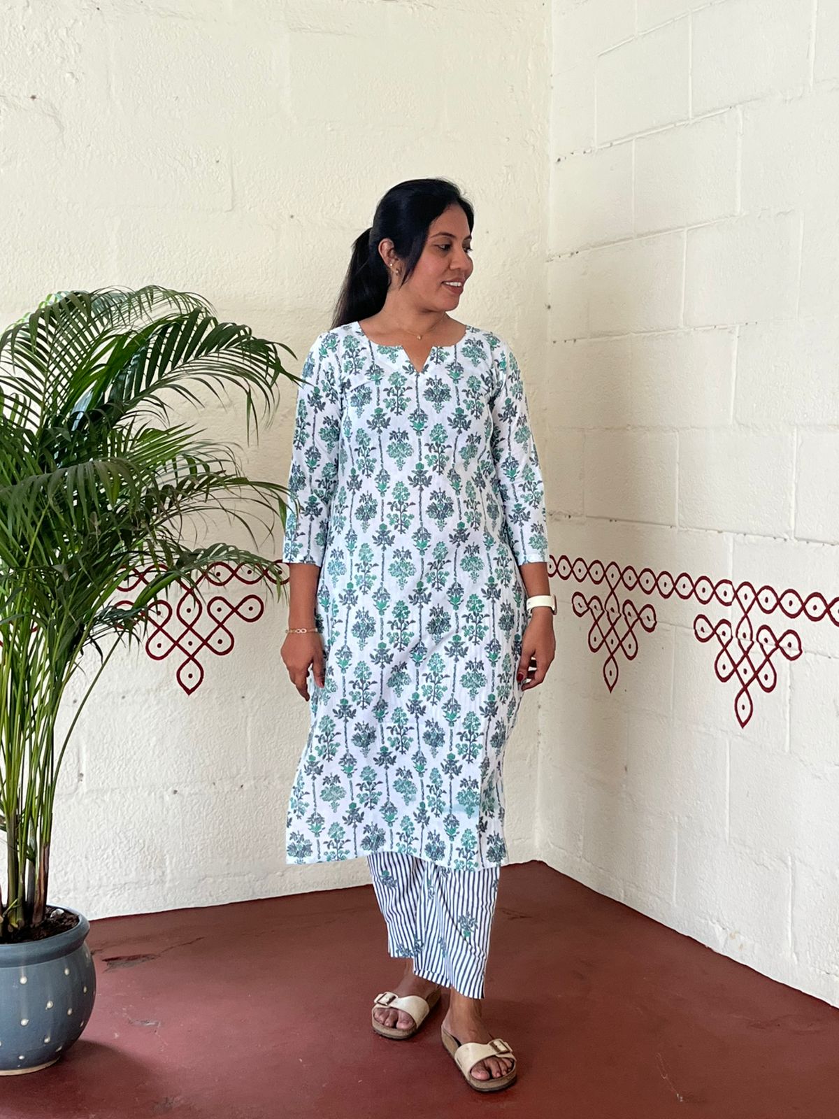 Mint Blossom Co-ords Set