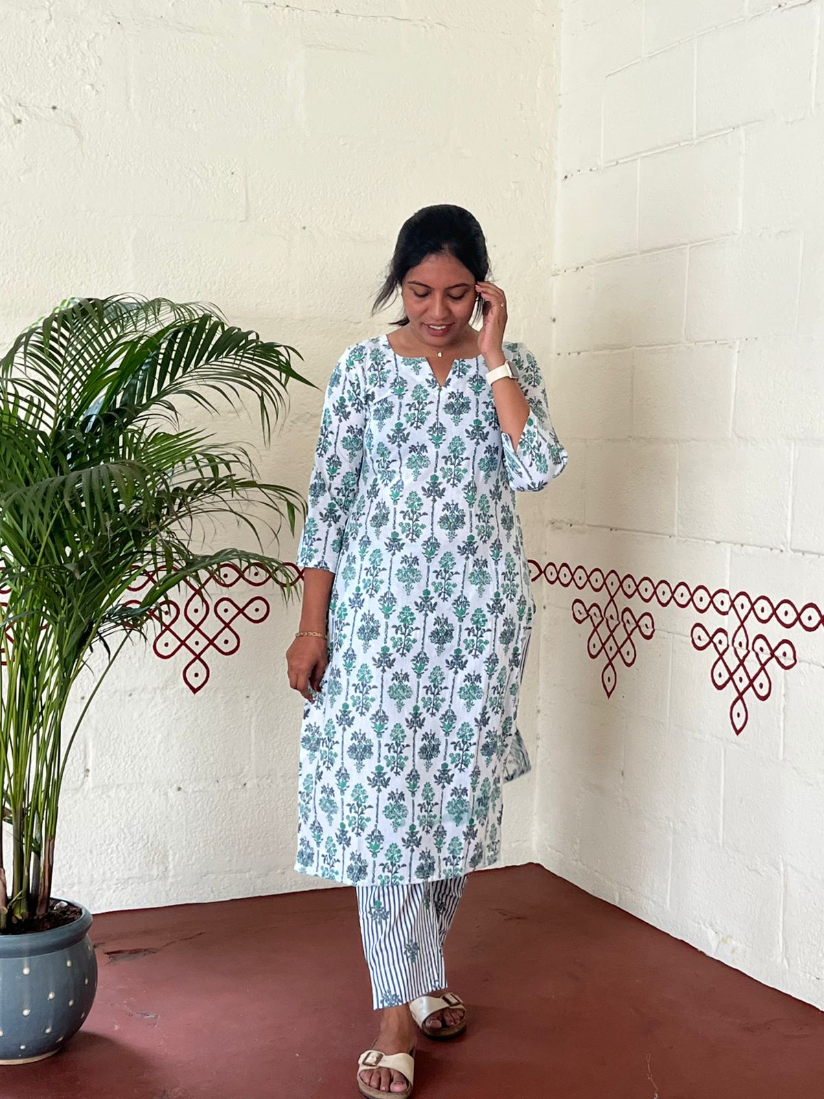 Mint Blossom Co-ords Set