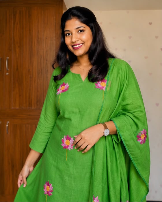 Botanical Bliss Cotton 3 piece Set