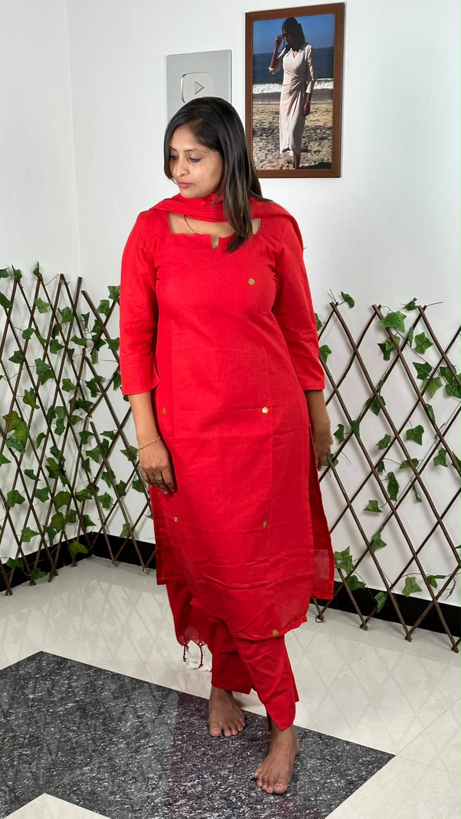 Ruby Cotton 3-Piece Set