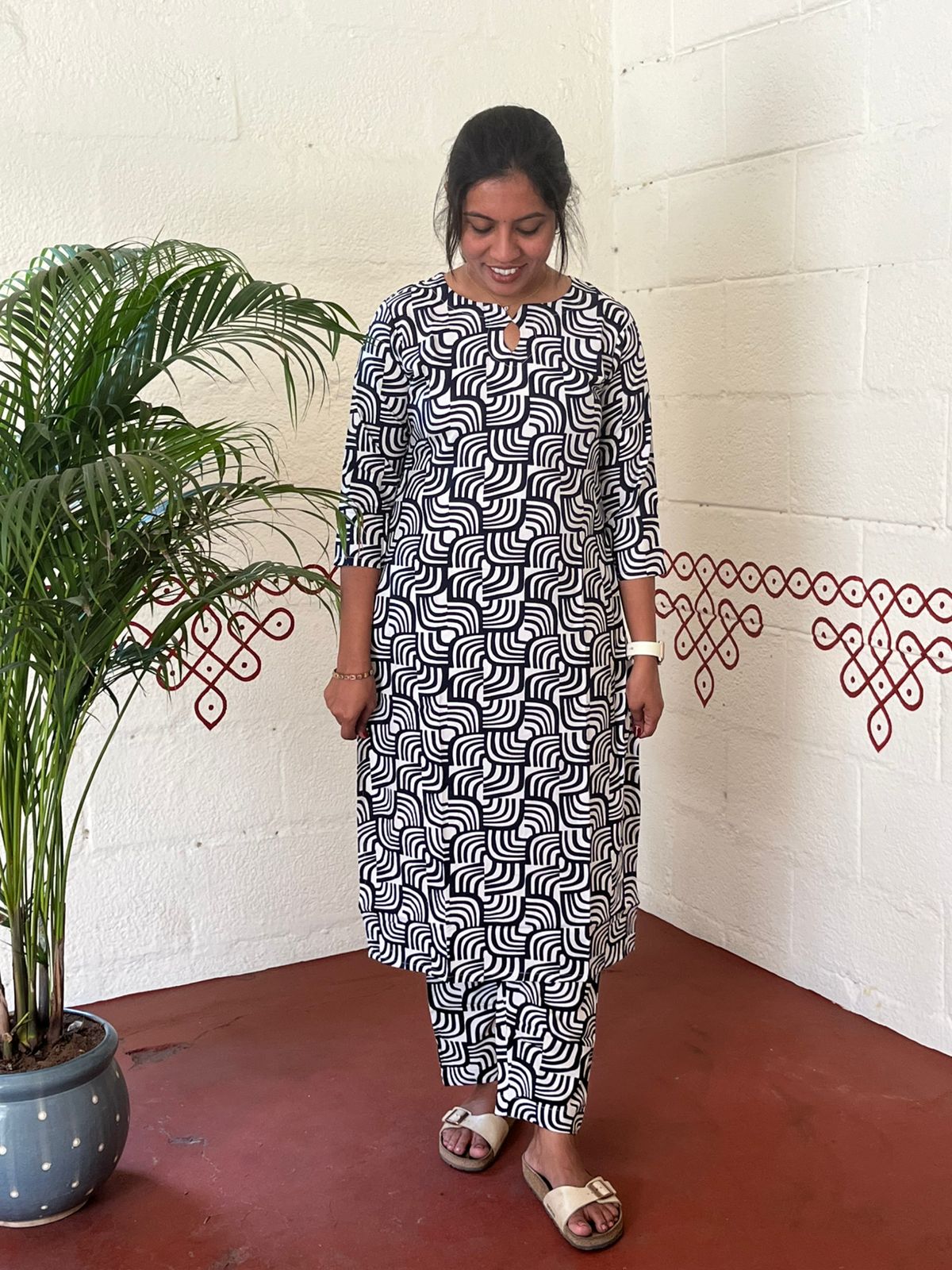 Midnight Maze Co-ord Set