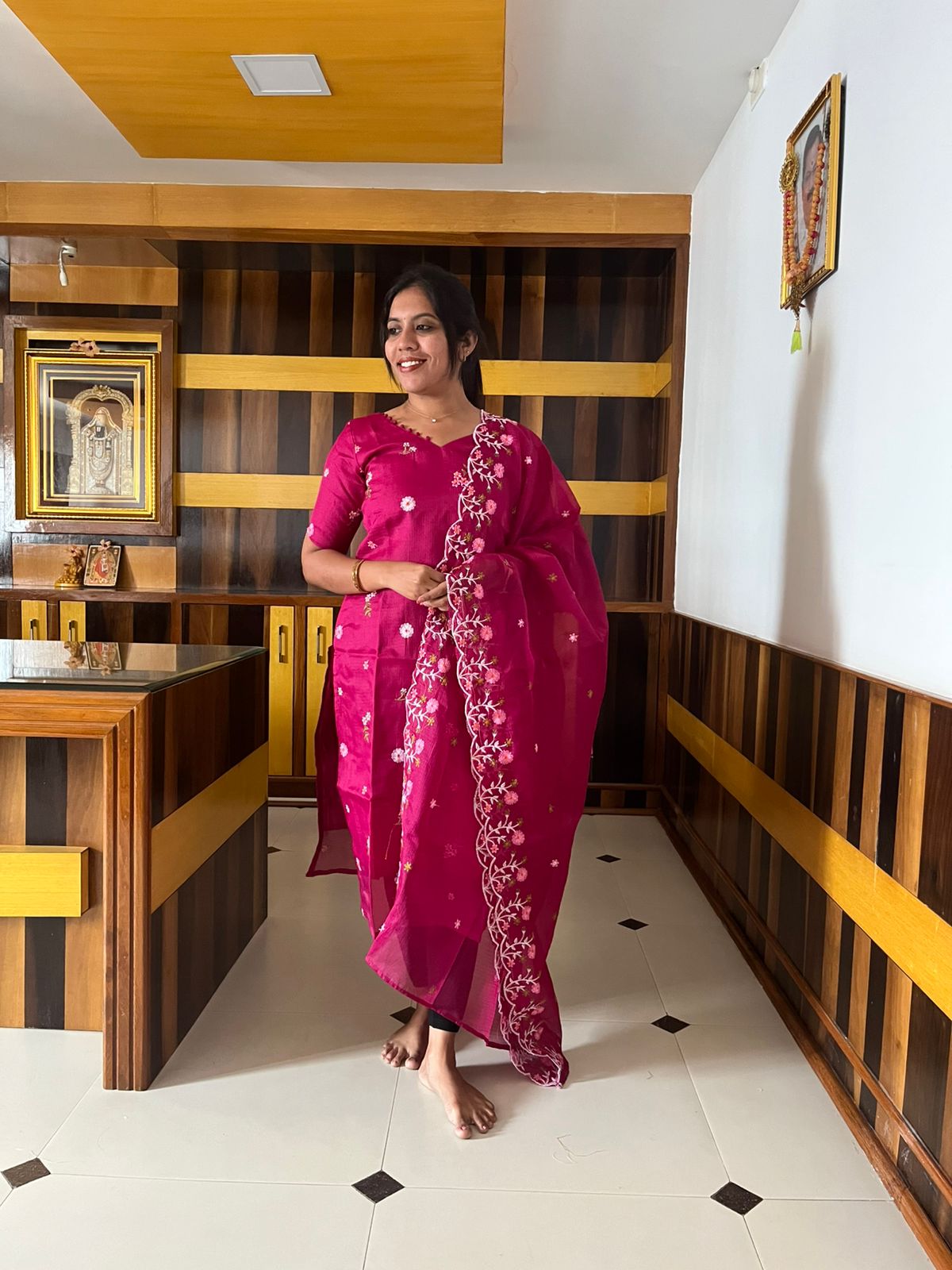 Magenta Vine Ensemble set