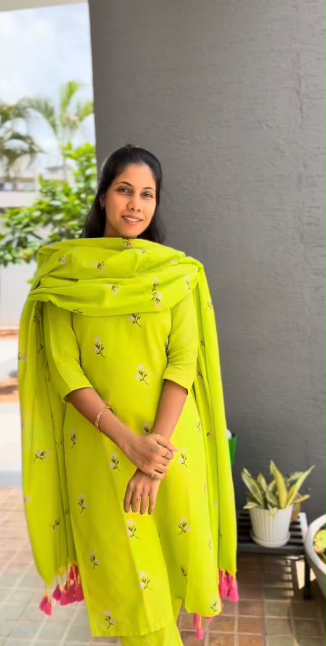 Limepetal Cotton 3piece Set