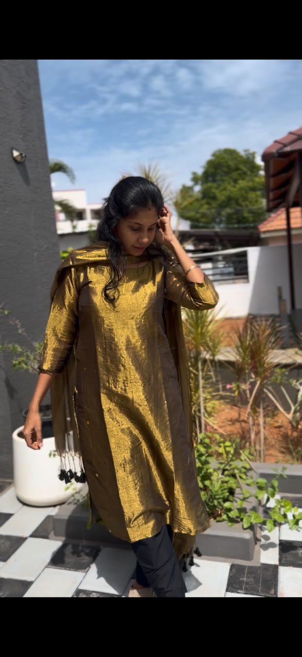 Luxe Olive Gold 3piece Set